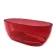 Soho 1700mm Transparent Red Freestanding Bath