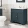 Lucia Inky Blue Basin Vanity 830mm
