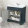 Lucia Inky Blue Basin Vanity 830mm
