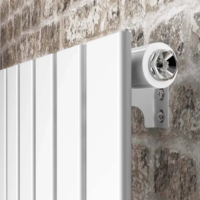 Faro White Single Flat Panel Vertical Radiator 1800x420mm