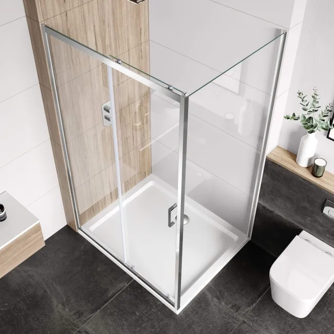 London 6mm Sliding Shower Enclosure 1100x900mm