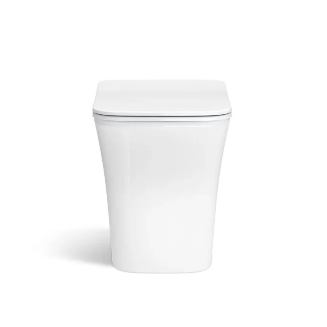 Houston Rimless Back To Wall Toilet With Premium Soft Close Slim Seat