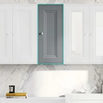 Dove Grey Wall Hung Cabinet 700x300mm