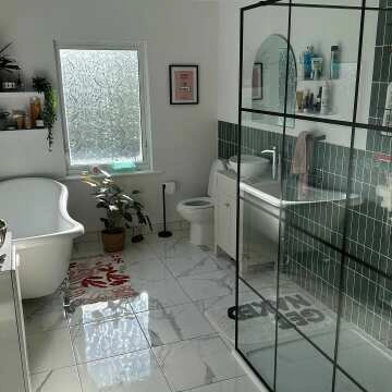 Bermuda Chalk White Vanity with Marble Top & Curved Counter Top Basin 600mm