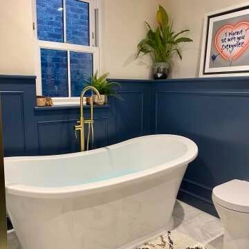 Mayfair 1700mm Freestanding Roll Top Slipper Bath