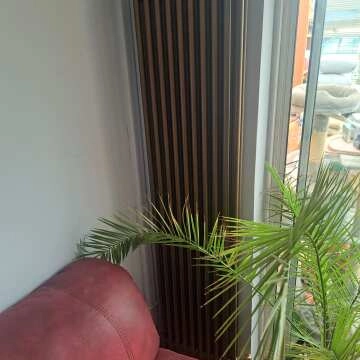 Athens Antique Gold Double Column Vertical Traditional Radiator 1800x470mm