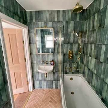 Olivia Matt Brass Illuminated LED Mirror Cabinet 710x500mm