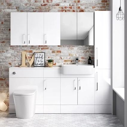 Modern Vanity & Toilet Combo