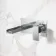 Avon Chrome Waterfall Wall Mounted Basin Mixer Tap