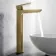 Soar Brushed Brass High Rise Basin Mixer Tap