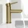 Alyn Brushed Brass Basin Mixer Tap