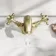 Tweed Traditional Brushed Brass Basin Mixer Tap