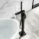 Soar Matt Black Freestanding Bath Shower Mixer Tap