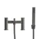 Soar Gunmetal Grey Bath Filler & Handheld Shower