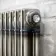 Athens Raw Metal Double Column Vertical Traditional Radiator 1800x560mm