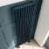 Athens Inky Blue Double Column Vertical Traditional Radiator 1800x560mm