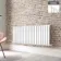 Faro White Single Flat Panel Horizontal Radiator 600x1400mm