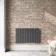 Faro Anthracite Double Flat Panel Horizontal Radiator 600x980mm