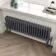 Athens Anthracite Triple Column Horizontal Traditional Radiator 300x1010mm
