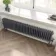 Athens Anthracite Triple Column Horizontal Traditional Radiator 300x1415mm