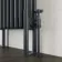 Athens Anthracite Triple Column Horizontal Traditional Radiator 600x425mm