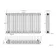 Athens Raw Metal Triple Column Horizontal Traditional Radiator 600x1010mm