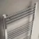 Barcelona Chrome Straight Heated Towel Rail 1600x600mm