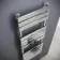 Santorini Chrome Flat Panel Heated Towel Rail 1200x450mm