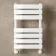 Santorini White Flat Panel Heated Towel Rail 650x400mm