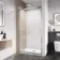 London 6mm Pivot Shower Door 1000mm