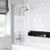 Venice 4mm Bath Screen - 800mm