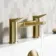 Aire Brushed Brass Basin & Bath Mixer Tap Set