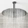 Ballina Premium Ceiling Chrome Round Thermostatic Shower Set - 300mm Head & Slider Shower