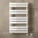 Santorini Electric White Flat Panel Heated Towel Rail 1000x600mm