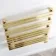 Santorini Electric Brushed Brass Flat Panel Heated Towel Rail 1000x600mm
