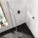 Copenhagen Easy Clean 8mm Wet Room Shower Glass 800mm & 250mm Pivotal Return Panel