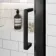 London Matt Black 6mm Pivot Shower Enclosure 900x760mm