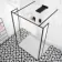 Munich Matt Black Framed 8mm Walk Through Wet Room Shower Glass Panel 1400mm & 250mm Return Panel