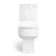 Portland Comfort Height Close Coupled Toilet With Soft Close Slim Seat