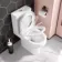 Denver Rimless Close Coupled Toilet & Pedestal Basin Set