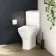 Atlanta Comfort Height Close Coupled Corner Toilet With Soft Close Seat