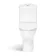 Orlando Rimless Comfort Height Close Coupled Corner Toilet With Soft Close Slim Seat