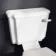 Hudson Traditional Close Coupled Toilet With Cotton White Wooden Seat