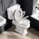 Hudson Traditional Toilet With Cotton White Seat & Pedestal Basin Set - Double Tap Hole