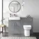 Harper Stone Grey Combination Vanity Basin and Aruba Toilet 1200mm