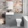 Harper Stone Grey Combination Vanity Basin and Atlanta Toilet 1200mm