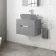 Avon Stone Grey Wall Hung Drawer 600mm - Excludes Counter Top Basin