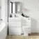 Trent Gloss White Combination Basin Drawer and Atlanta Toilet 1100mm - Left Handed