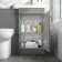 Avon Stone Grey Combination Vanity Basin and Aruba Toilet 950mm