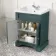 Lucia Midnight Green Basin Vanity 630mm